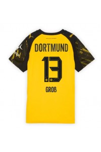 Borussia Dortmund Pascal Gross #13 Jalkapallovaatteet Naisten Kotipaita 2025-26 Lyhythihainen